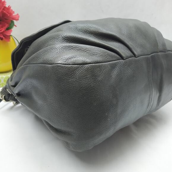 Marc By Marc Jacobs Olive Green Pebbled Leather Flap Closure Crossbody Bag - Picture 9 of 16